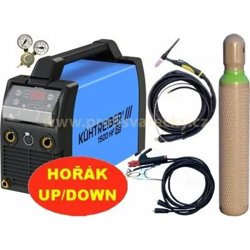 Svářečka Kühtreiber Set 3 KITin 1500 HF RS + hořák up/down + sv. kabely +