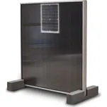 Teplovzdušný solární panel (kolektor) SOLAR 100, 100 x 100 cm