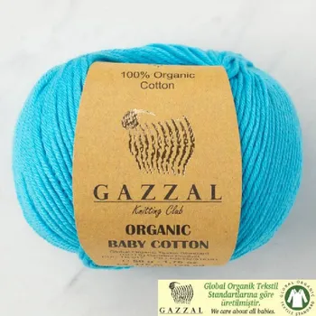 Příze Příze Gazzal Organic Baby Cotton 424