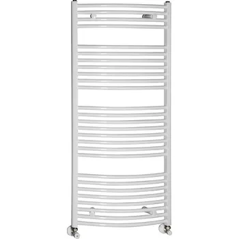 Radiátor NOVASERVIS kombinovaný topný žebřík oblý bílý 600 x 1200 mm 600/1200.1