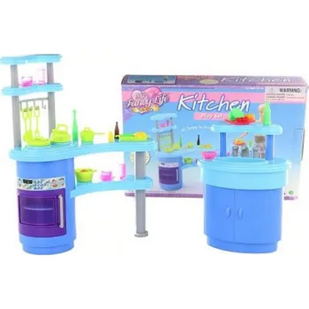 Doplněk pro panenku Glorie Kuchyně s příslušenstvím (nábytek-pro-panenky)