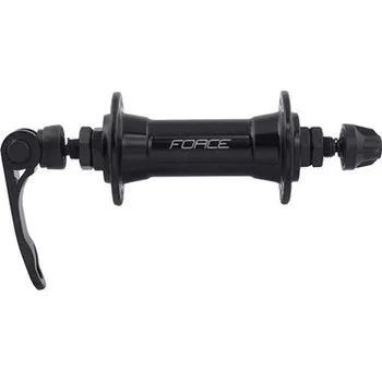 Náboj kola FORCE Náboj přední Force ložiskový s RÚ 36 děr, černý