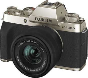 Fujifilm X-T200 zlatý + XC 15-45 mm f/3.5-5.6 OIS PZ