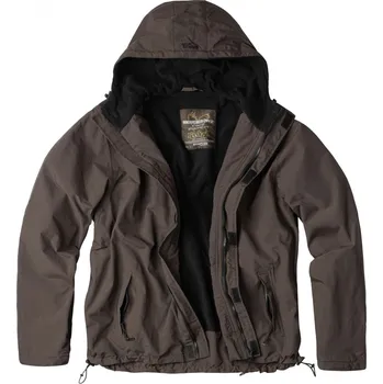 Pánská větrovka Surplus Windbreaker Zipper hnědá XXL