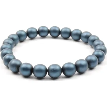 Náramek Dámský náramek modré perličky