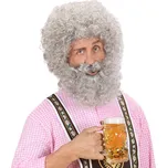 Widmann Šedá paruka s vousy