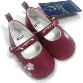 Dívčí bačkory Capáčky růžové Sterntaler 55015; Velikost bot: 17/18