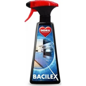 DEDRA Hygienický čistič hladkých povrchů s vysokým obsahem alkoholu BACILEX, polar breeze, 500 ml