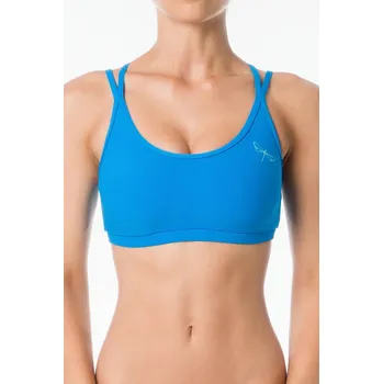 Dámské oblečení Dragonfly,Fitness podprsenka Nicole 22, azurová S