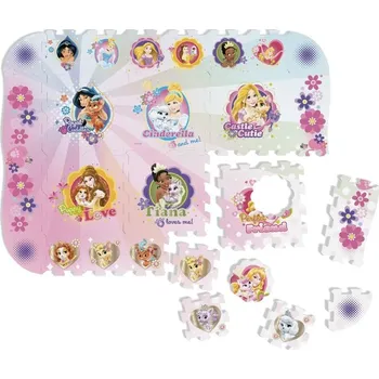 Alltoys Pěnové puzzle Disney princezny 12 dílků