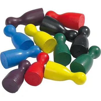 Příslušenství k deskovým hrám Figurka - dřevěná velká (černá)