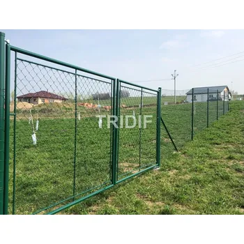 Plot Zelená Brána na OKO / šířka 3600 mm / výplet ALUGREEN pletivo + 2ks sloupků ZDARMA