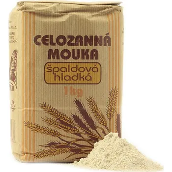 Přisada na vaření a pečení Natural Jihlava Celozrnná Špaldová hladká 1 kg