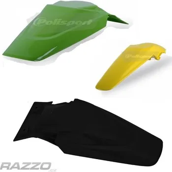 Zadní blatník Polisport Rear Fender Kawasaki KX65 Suzuki RM65 Černá