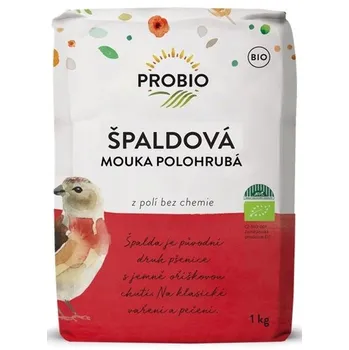 Mouka Probio Špaldová polohrubá Bio 1 kg
