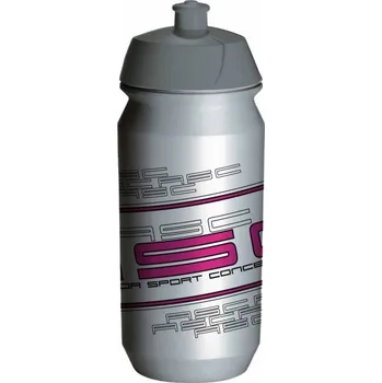 Láhev TACX Láhev Shiva 0,6 l (stříbrná/růžová)