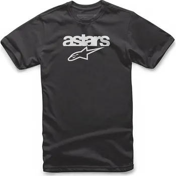 Pánská mikina Alpinestars Pánské černé tričko HERITAGE BLAZE TEE Alpinestars krátké 1038-72002 10 - S