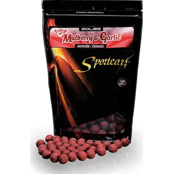Boilies Sportcarp Boilies Mulberry/Garlic 20 mm/1 kg