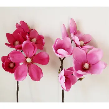 umělá květina Magnolie umělá V45cm růžová (66244/MIX)