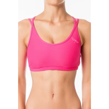 Dragonfly,Fitness podprsenka Nicole 22, růžová S