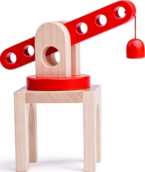 Dřevěná hračka Woody 92103 Otočný jeřáb