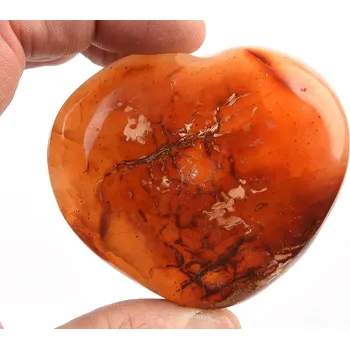 Sběratelství Karneolové srdce 147g