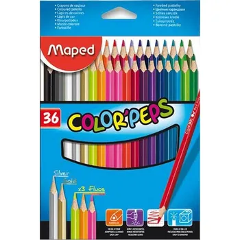 Pastelka NELÁMAVÉ PASTELKY MAPED - 36 KS