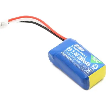 RC náhradní díl E-flite LiPol 7.4V 280 mAh 30C JST-PH EFLB2802S30
