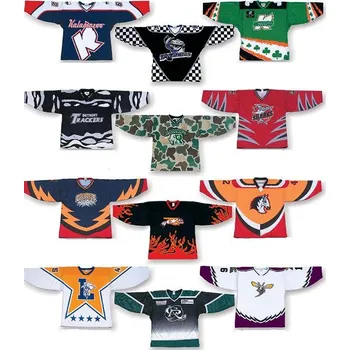 Sada vybavení pro hokejového brankáře Hokejový dres dle vlastního návrhu