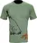Zfish Boilie T-shirt Olive Green, XXL