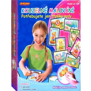 omalovánky Smt Creatoys Kouzelné malování vodou 8 ks
