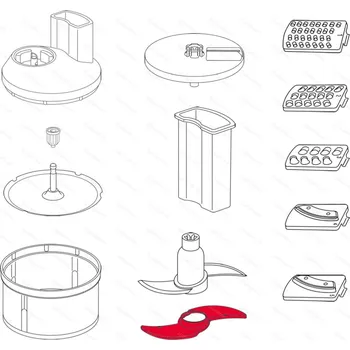 Ochranný kryt nože multifunkčního kráječe Bamix SLICESY