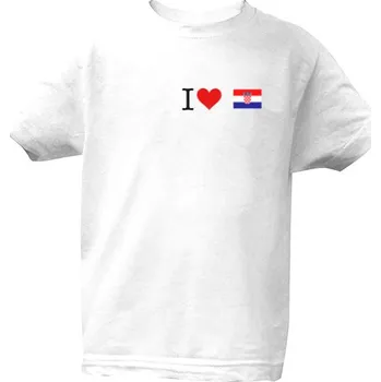 Chlapecké tričko Tričko s potiskem Dětské triko Croatia dětské