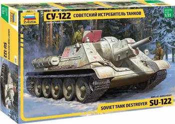 Plastikový model Zvezda SU-122 1:35