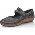 Dámské baleríny Rieker 44875-00 S0 Schwarz