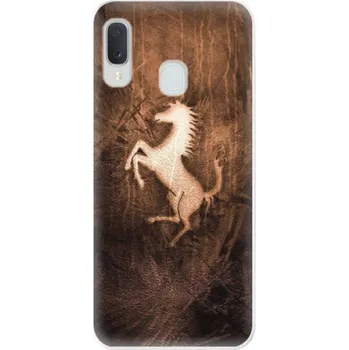 Pouzdro na mobilní telefon Odolné silikonové pouzdro iSaprio - Vintage Horse - Samsung Galaxy A20e