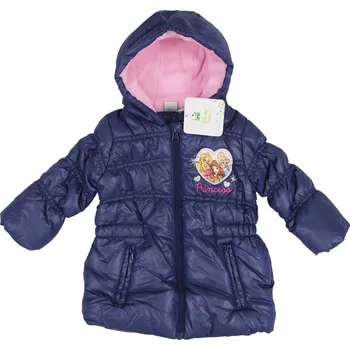 Dívčí bunda Disney Princesses dívčí modrá bunda Velikost: 67