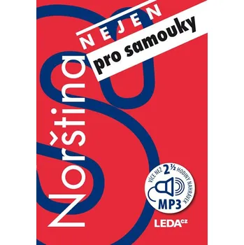 Norský jazyk Norština (nejen) pro samouky - Lucie Mikolášková a kolektiv (2018, brožovaná) + klíč + 2CDmp3
