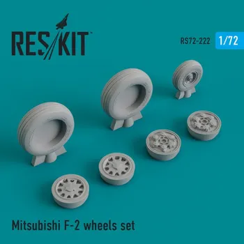 Plastikový model Reskit 1/72 Mitsubishi F-2 wheels (HAS)
