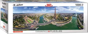 Puzzle Eurographics Paříž Francie 1000 dílků