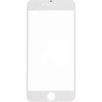 Přední dotykové sklo, včetně OCA lepidla, rámečků pro přední fotoaparát, proximity sensor a mřížky pro sluchátko, pro iPhone 7 Plus - bílá