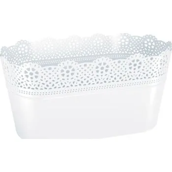 Truhlík Prosperplast Lace DLAC285 28,5 cm světle modrý