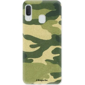 Pouzdro na mobilní telefon Odolné silikonové pouzdro iSaprio - Green Camuflage 01 - Samsung Galaxy A20e