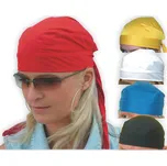 Šátek na hlavu (čepička) jednobarevný Barva: červená