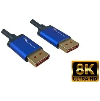 Video kabel MacPower Premium 8K Display Port na Display Port M/M kabel s podporou až 8K 2m