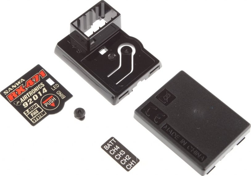 Sanwa Empfängergehäuse RX-471 – Hochwertiges Gehäuse Für Modellbau-Empfänger