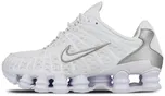 NIKE Shox TL White/Metallic Silver/Max…