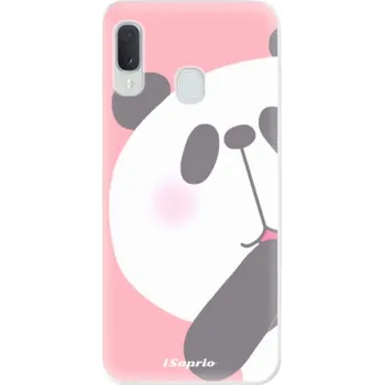 Pouzdro na mobilní telefon Odolné silikonové pouzdro iSaprio - Panda 01 - Samsung Galaxy A20e