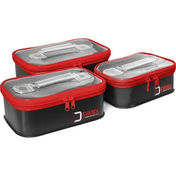 Pouzdro na rybářské vybavení Delphin Plastové Tašky Evarea Set