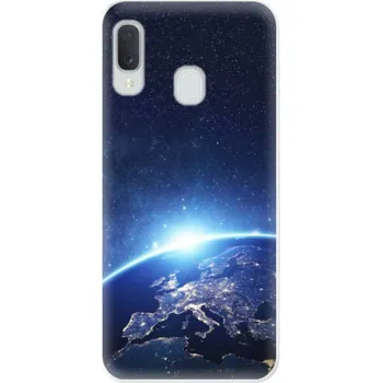 Pouzdro na mobilní telefon Odolné silikonové pouzdro iSaprio - Earth at Night - Samsung Galaxy A20e